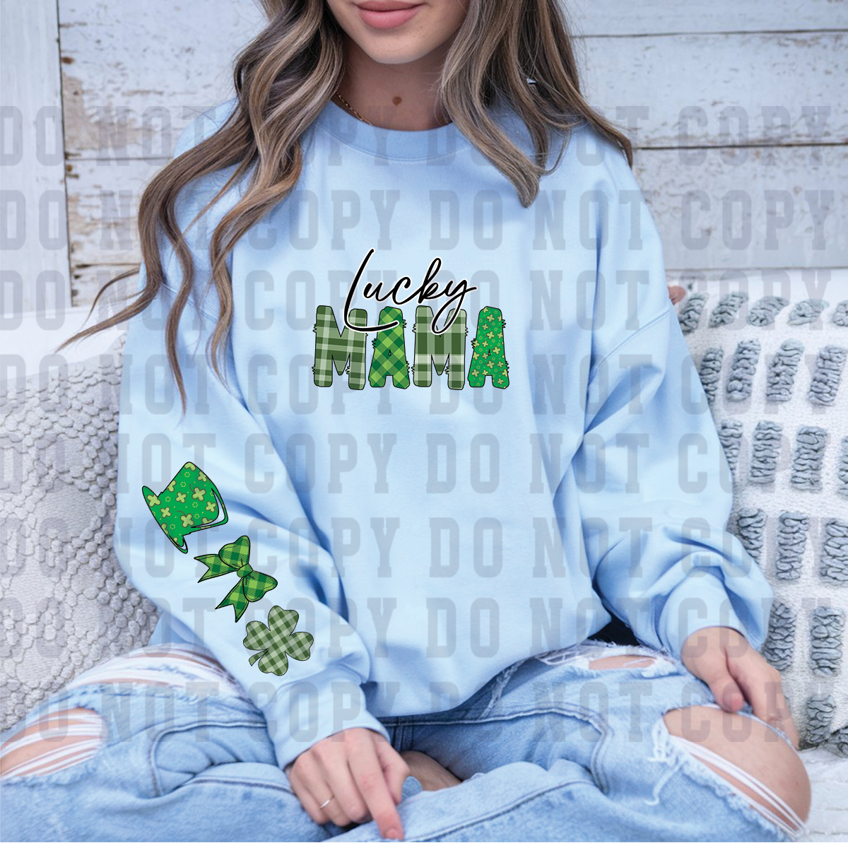DTF Lucky Mama Transfer (Read Description Before Ordering)) #1344